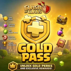 Clash of Clans Gold Pass – Premium Season Pass & Exclusive Rewards